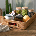 Decorative Storage Basket Woven Natural Fiber | High & Bury