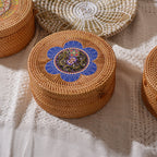 Decorative Storage Baskets Blue | High & Bury