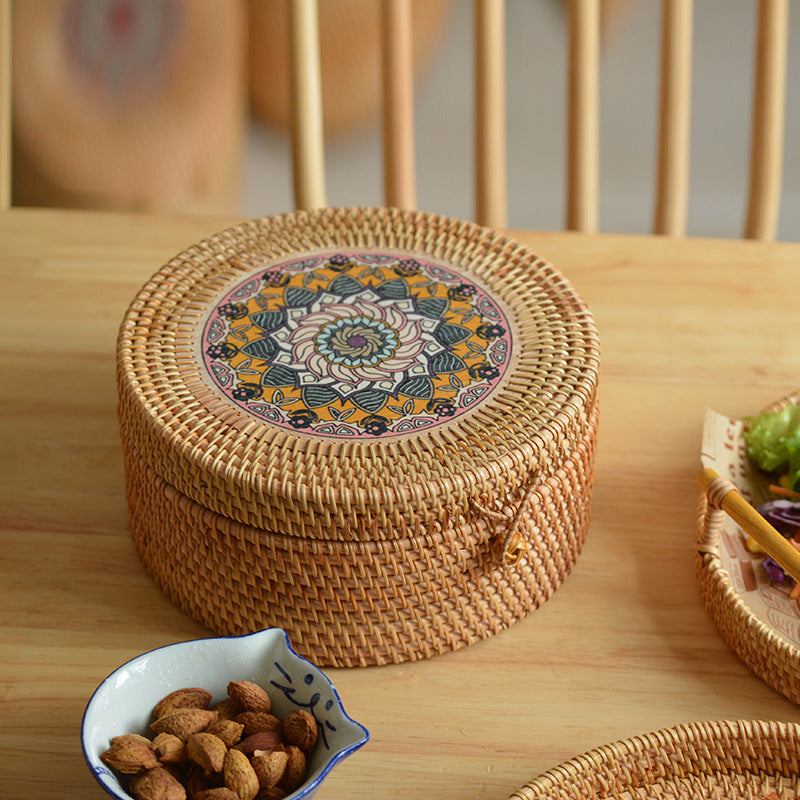 Decorative Storage Baskets Blue | High & Bury