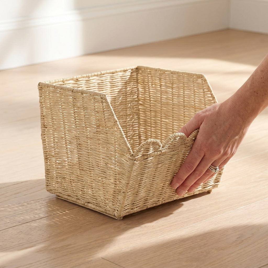 Decorative Storage Baskets Handwoven Handcrafted | High & Bury