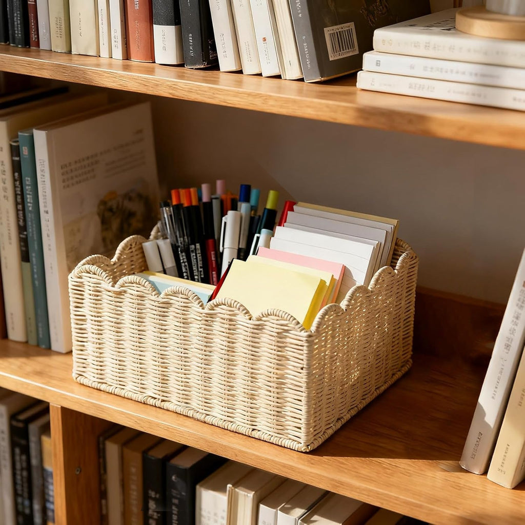 Decorative Storage Brown Beige | High & Bury