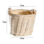 Decorative Storage Green Soft Textile Handwoven | High & Bury