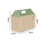 Decorative Storage House Basket | High & Bury