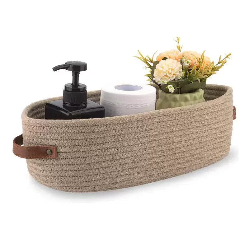 Decorative Storage Soft Textile Leather | High & Bury