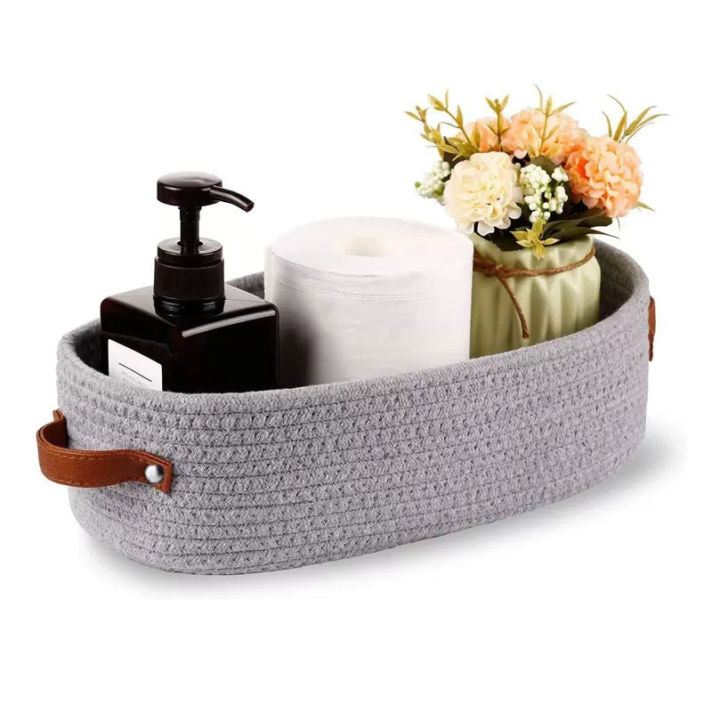 Decorative Storage Soft Textile Leather | High & Bury