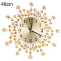 Decorative Sunburst Wall Clock | High & Bury