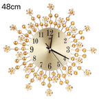 Decorative Sunburst Wall Clock | High & Bury