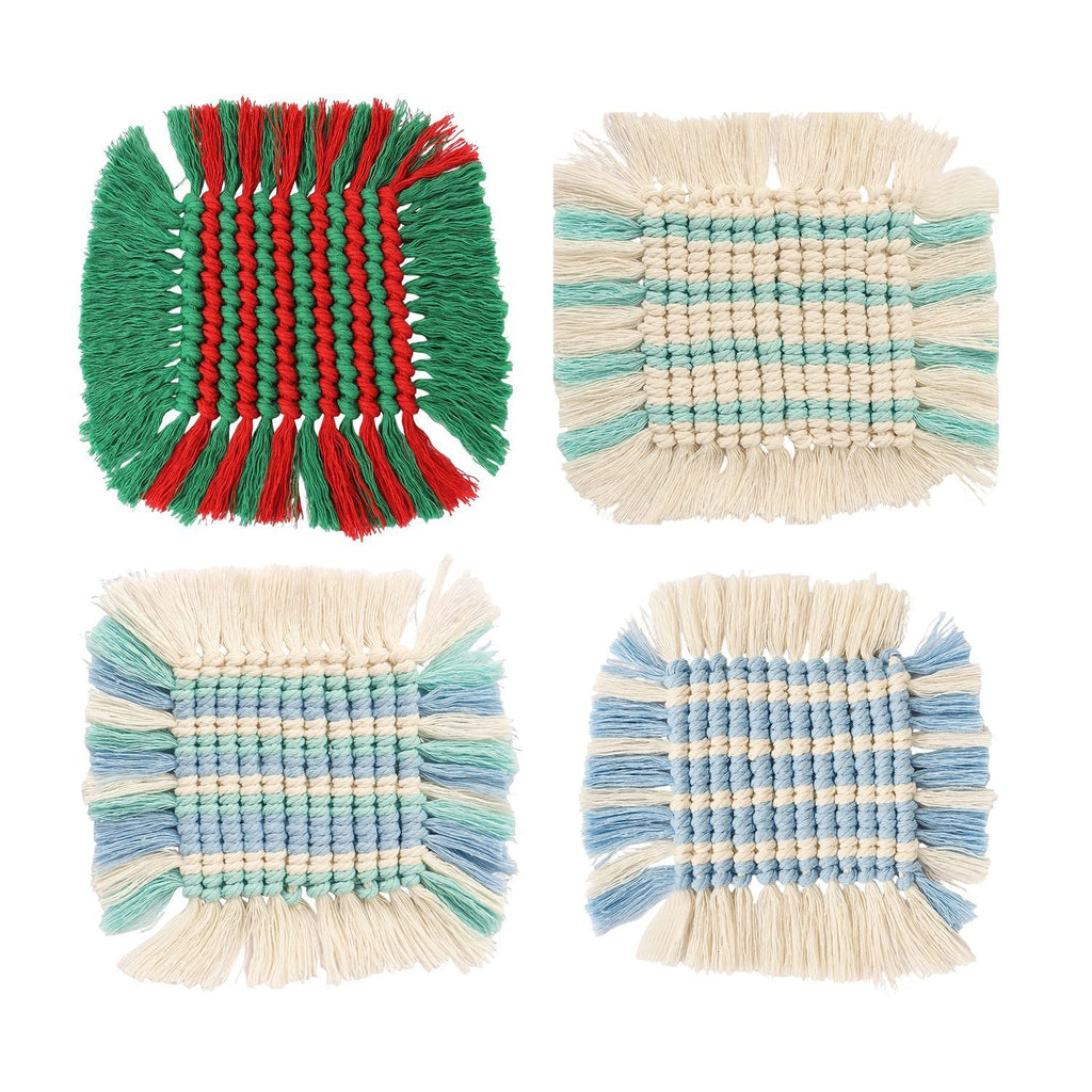 Decorative Table Coaster Blue Green | High & Bury