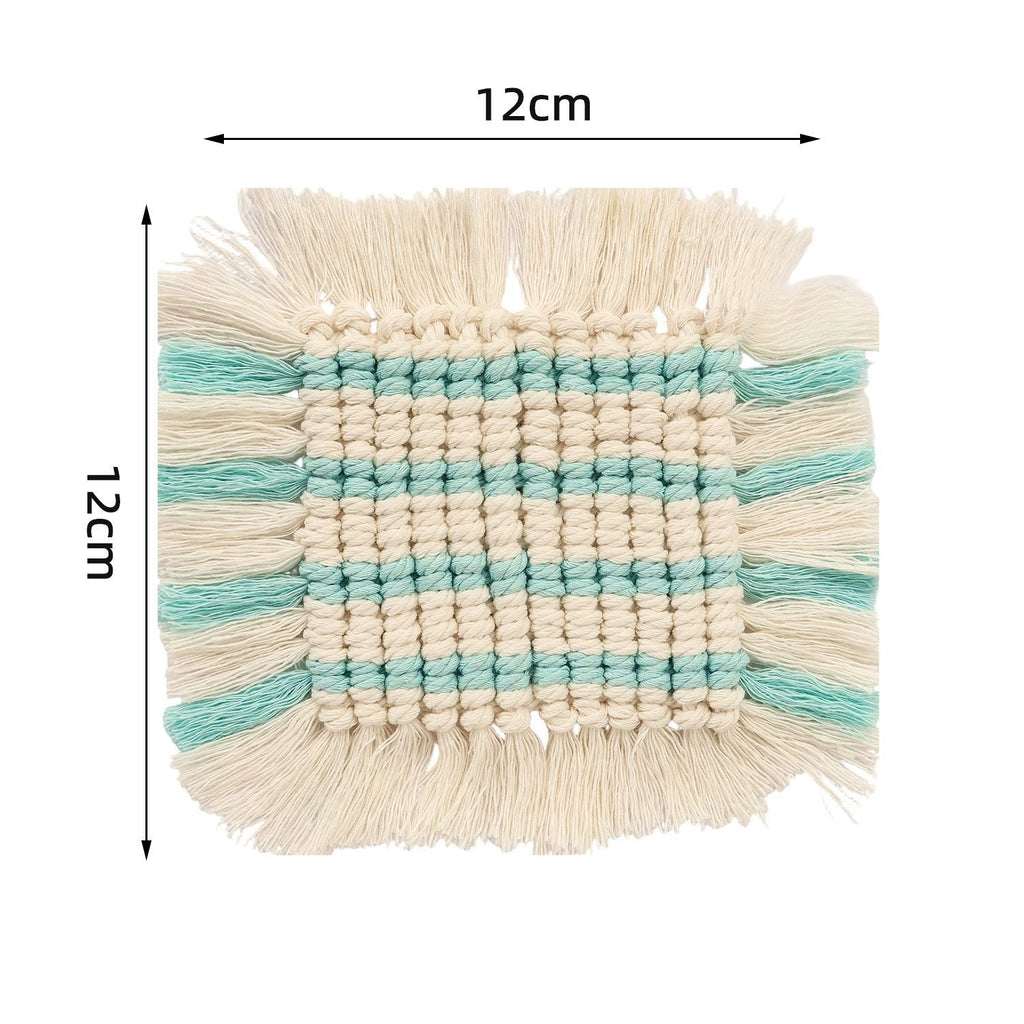 Decorative Table Coaster Blue Green | High & Bury