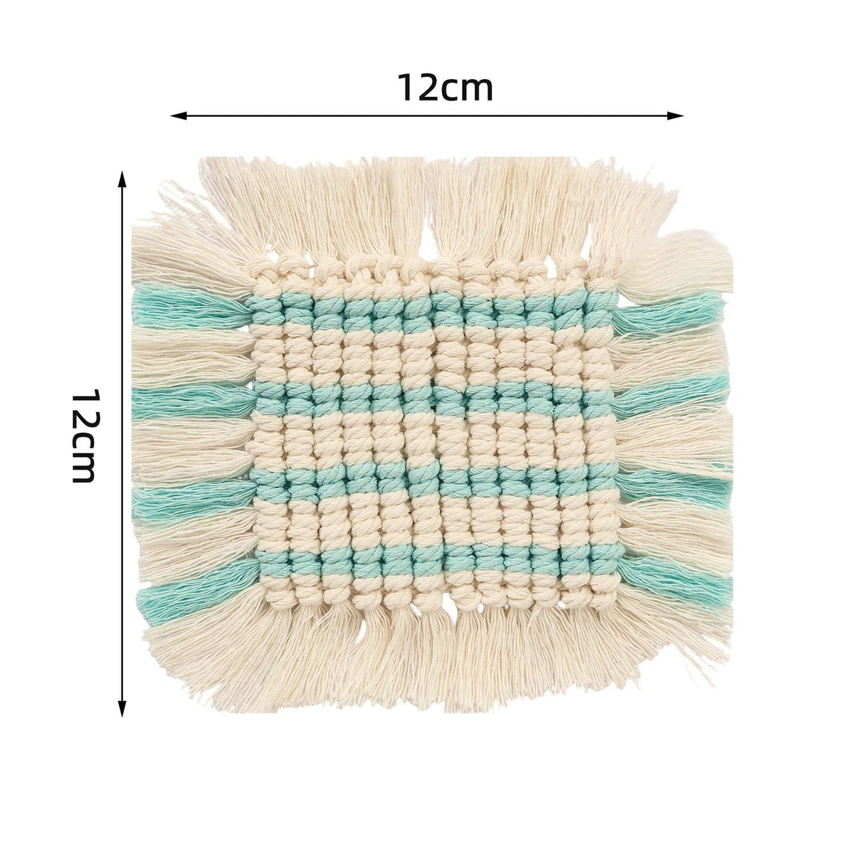 Decorative Table Coaster Blue Green | High & Bury
