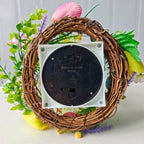 Decorative Table Lantern with Artificial Flowers and Ribbon | High & Bury