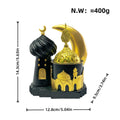 Decorative Table Sculpture Black-Gold White | High & Bury