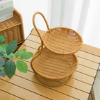 Decorative Tiered Wicker Fruit | High & Bury