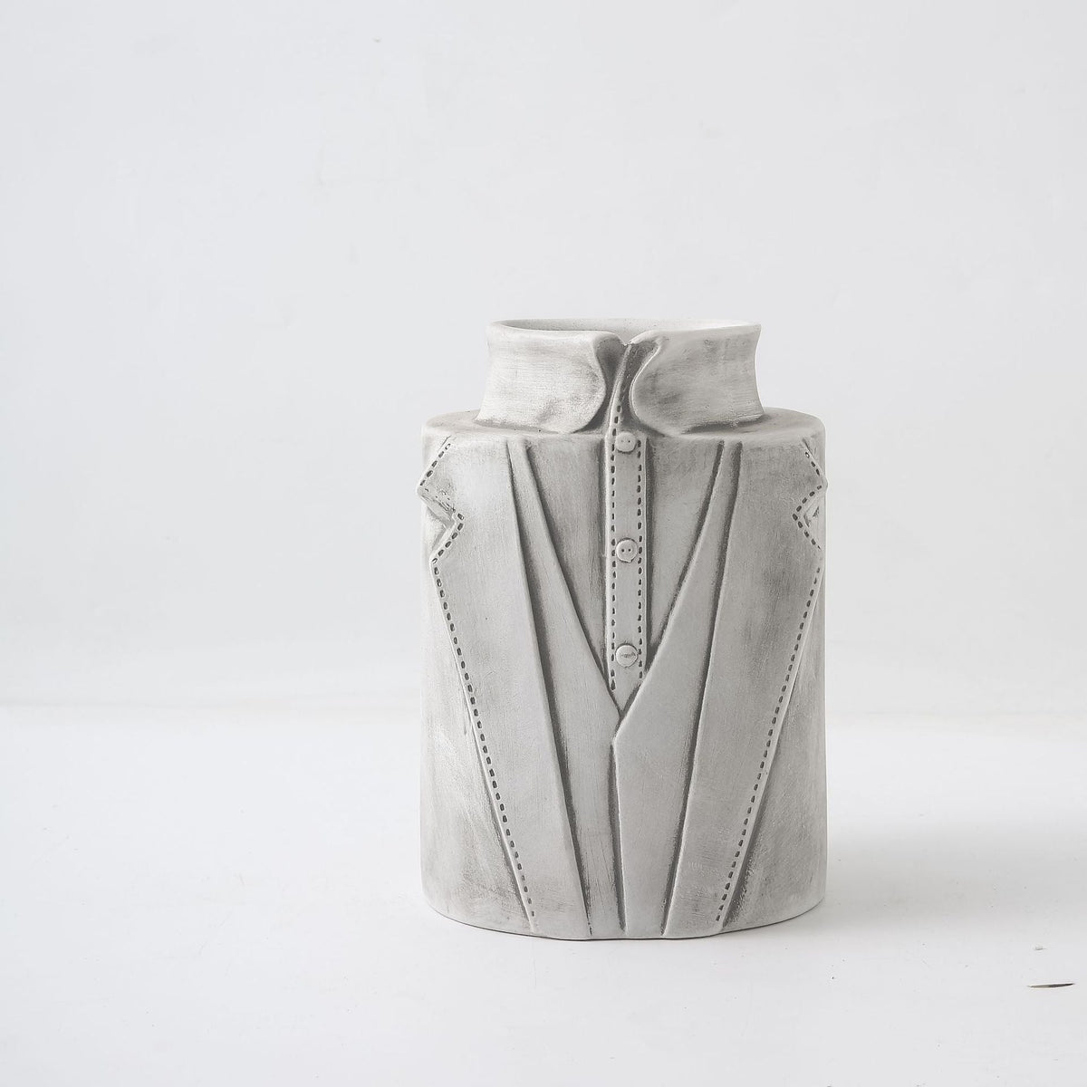 Decorative Vase Black-White Gray | High & Bury