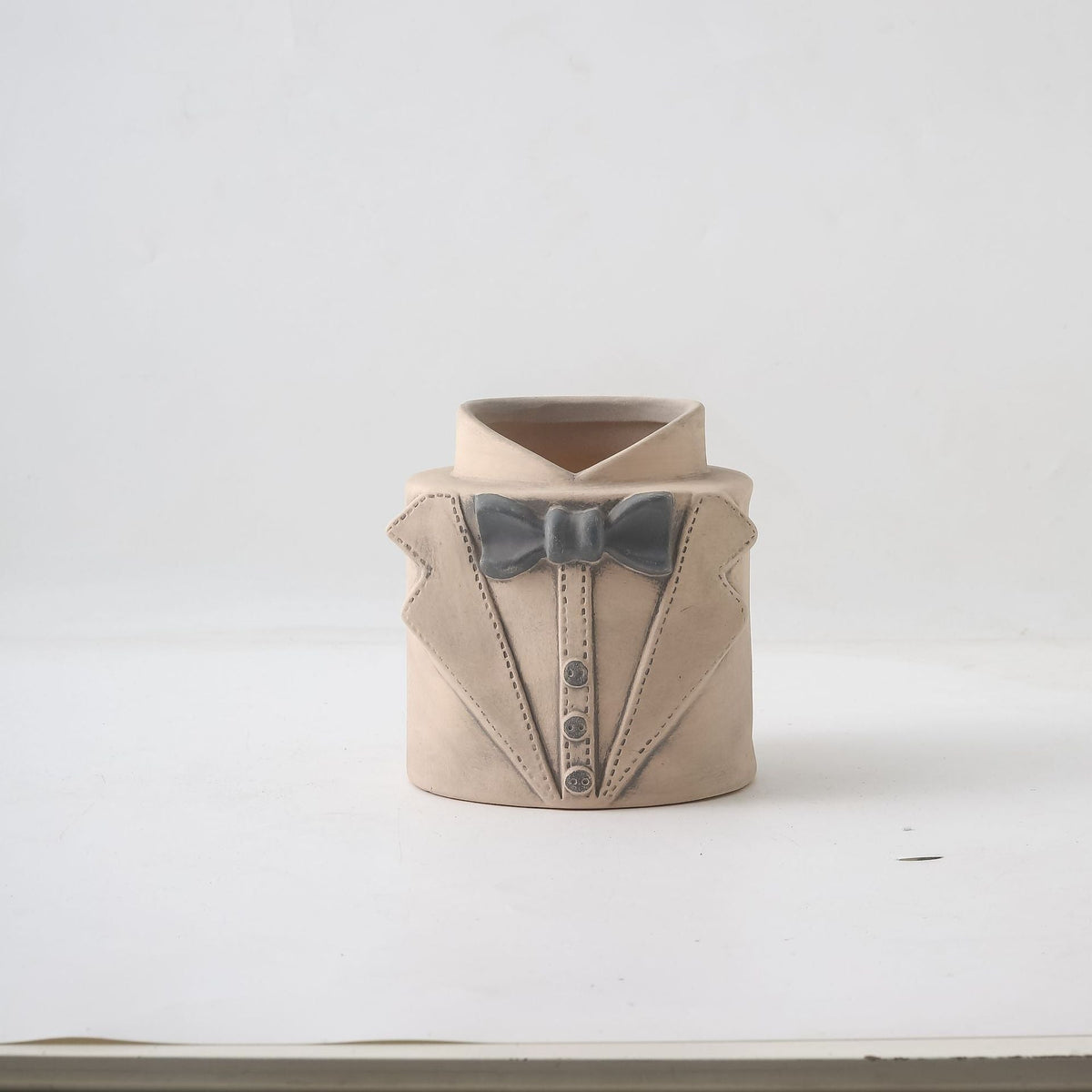 Decorative Vase Black-White Gray | High & Bury