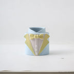 Decorative Vase Black-White Gray | High & Bury