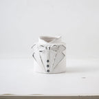 Decorative Vase Black-White Gray | High & Bury