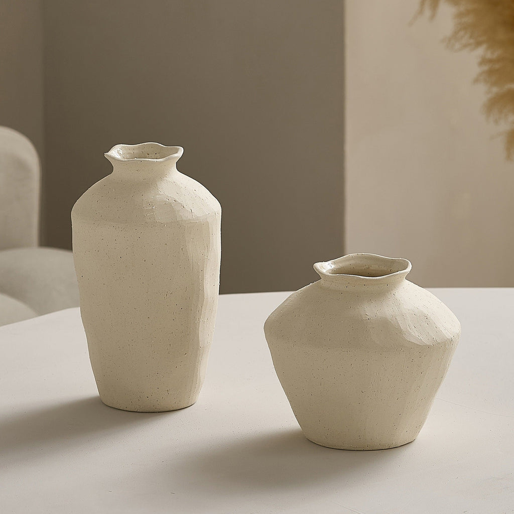 Decorative Vase Ceramic Handcrafted | High & Bury