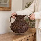 Decorative Vase made of Rattan | High & Bury