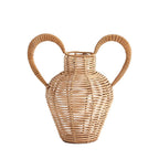 Decorative Vase made of Woven Natural Material | High & Bury