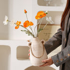 Decorative Vase Soft Textile Ceramic | High & Bury