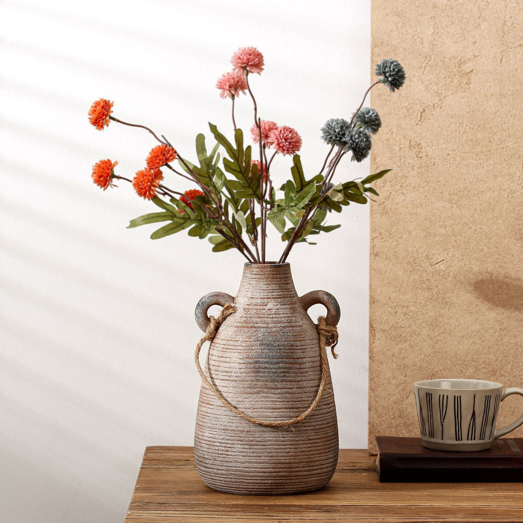 Decorative Vase Soft Textile Ceramic | High & Bury