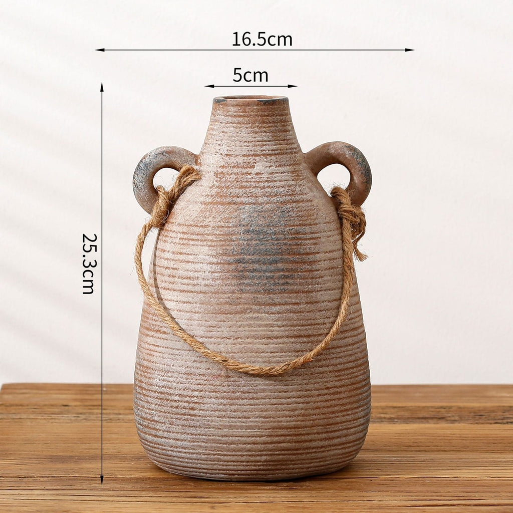 Decorative Vase Soft Textile Ceramic | High & Bury