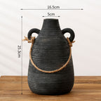 Decorative Vase Soft Textile Ceramic | High & Bury