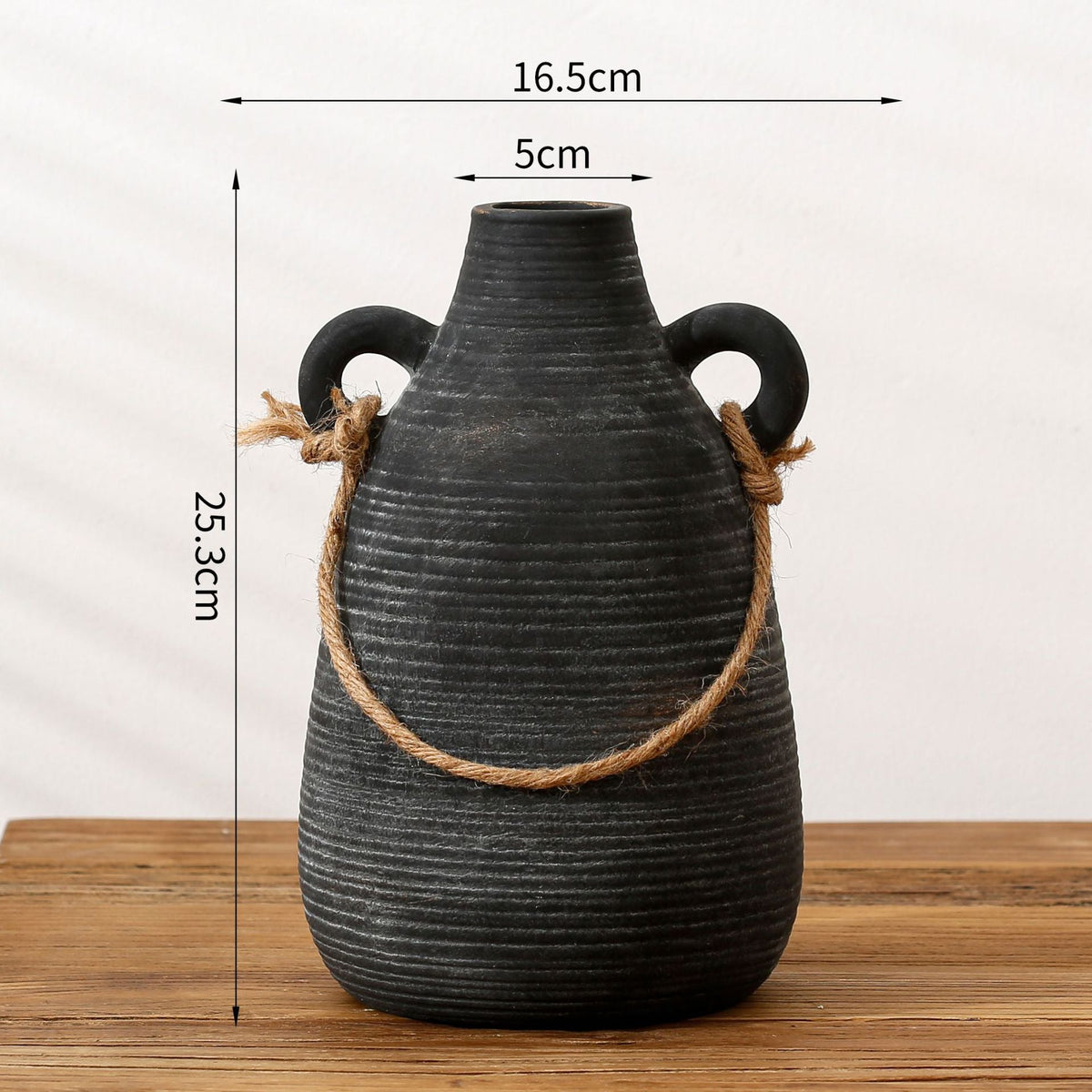 Decorative Vase Soft Textile Ceramic | High & Bury