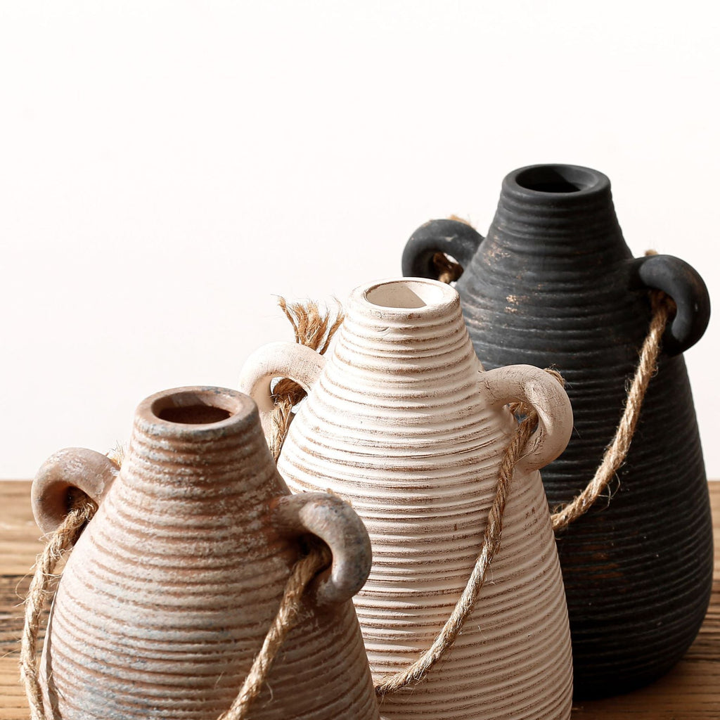 Decorative Vase Soft Textile Ceramic | High & Bury