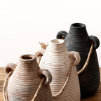 Decorative Vase Soft Textile Ceramic | High & Bury