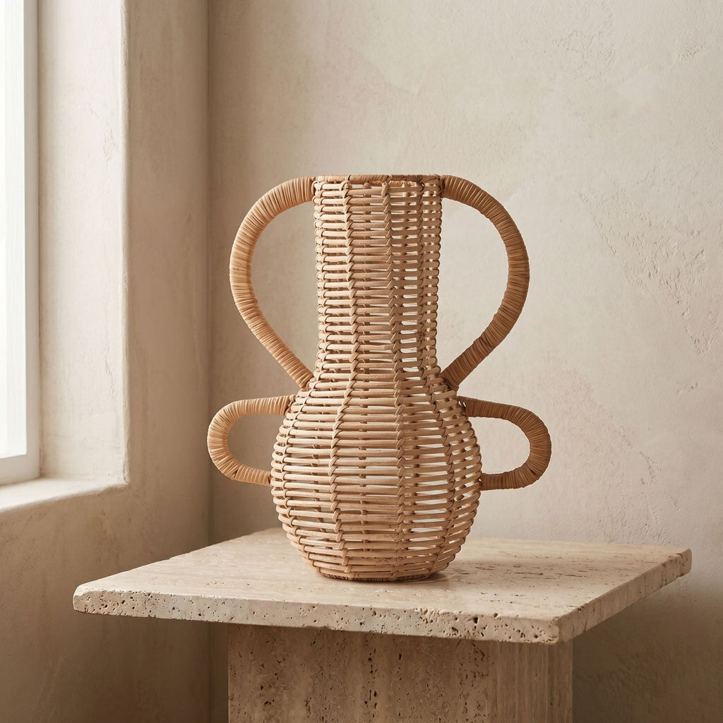 Decorative Vase Soft Textile Handwoven | High & Bury