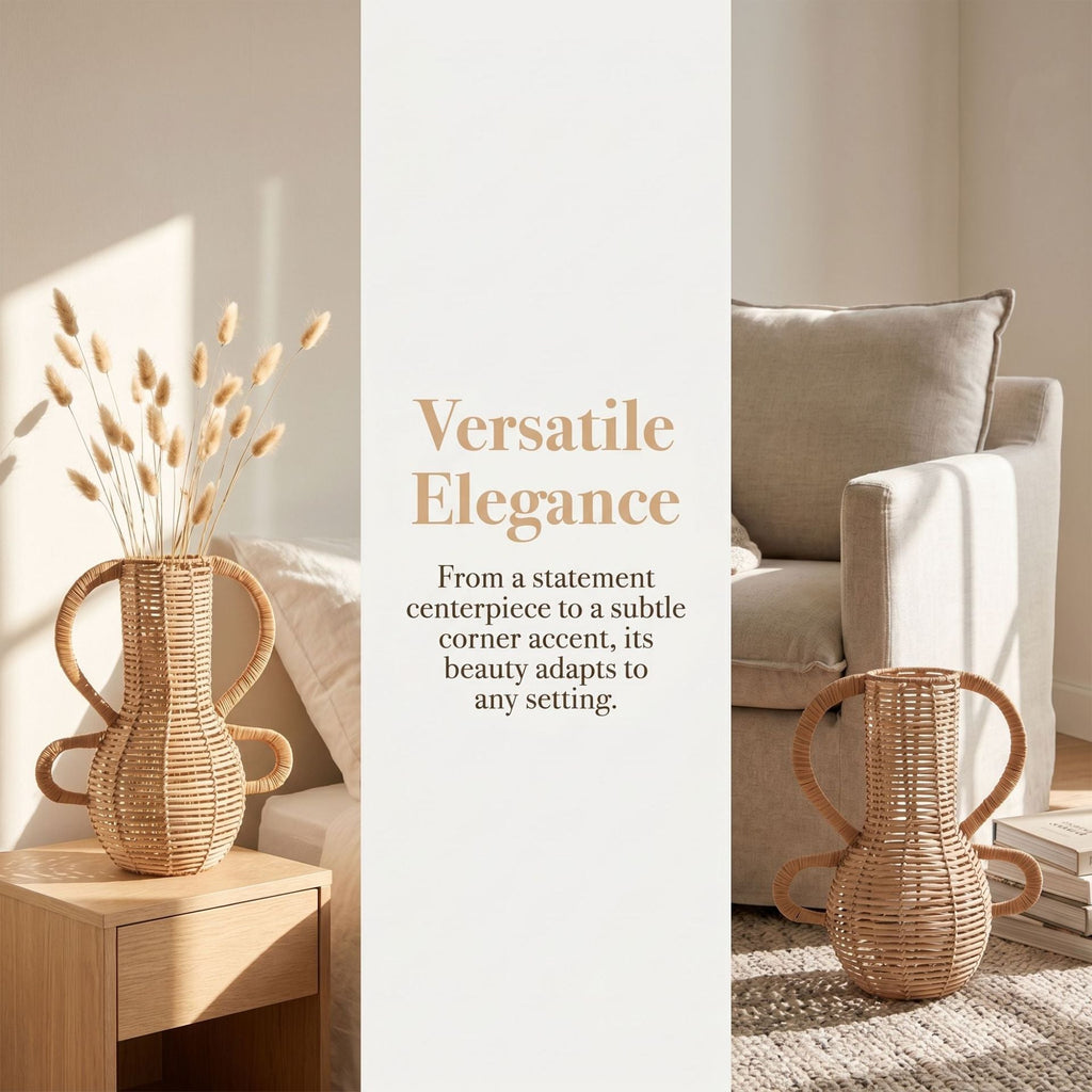 Decorative Vase Soft Textile Handwoven | High & Bury