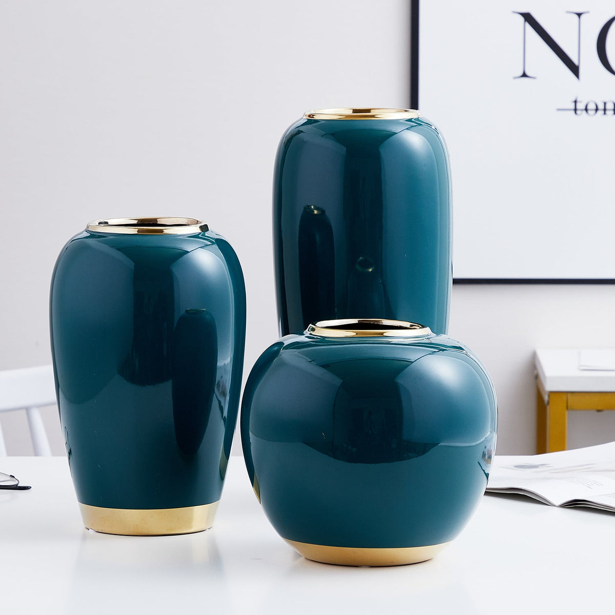 Decorative Vases Set | High & Bury