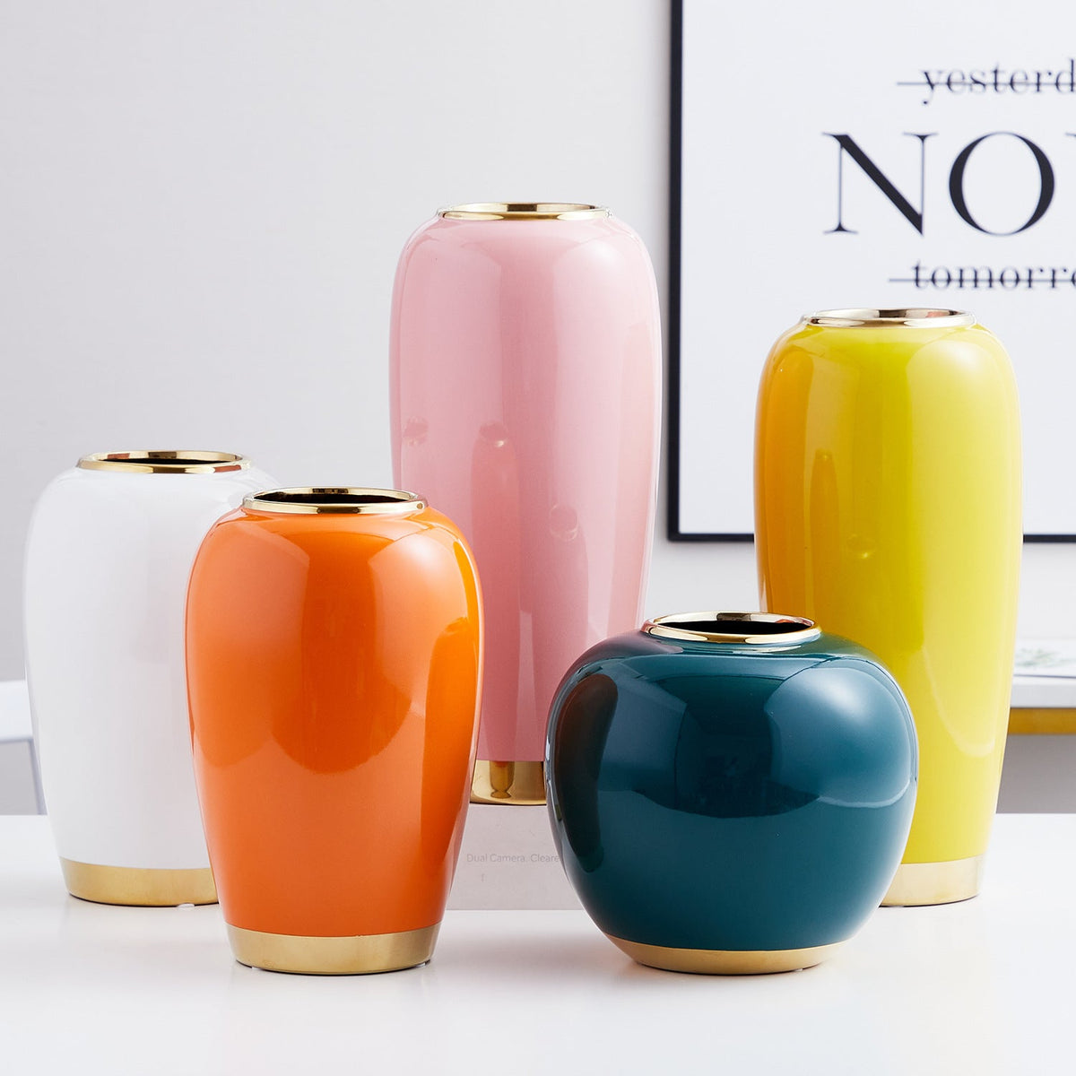 Decorative Vases Set | High & Bury