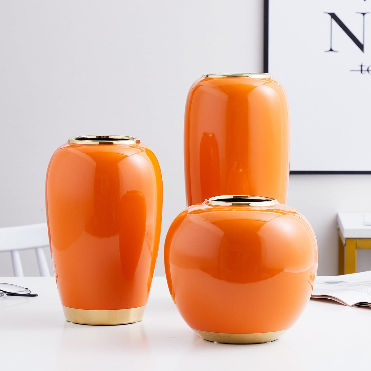 Decorative Vases Set | High & Bury