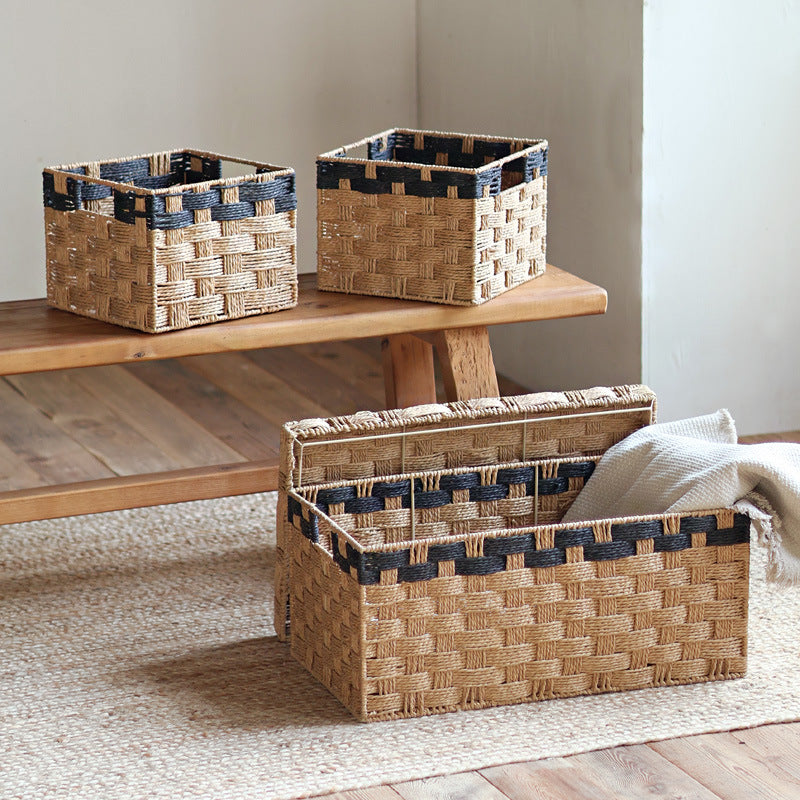 Decorative Versatile Storage Basket | High & Bury