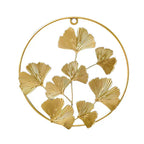 Decorative Wall Art Hollow Ginkgo Leaf Small Golden Clover | High & Bury