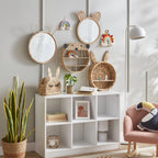 Decorative Wall Basket in Wave Pattern | High & Bury