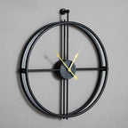 Decorative Wall Clock Geometric Design | High & Bury