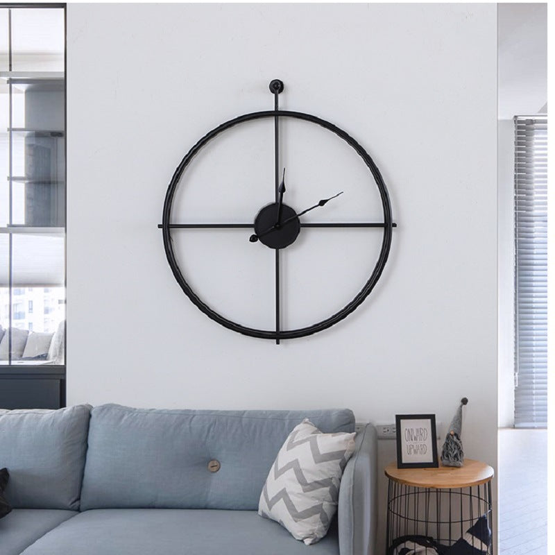 Decorative Wall Clock Geometric Design | High & Bury