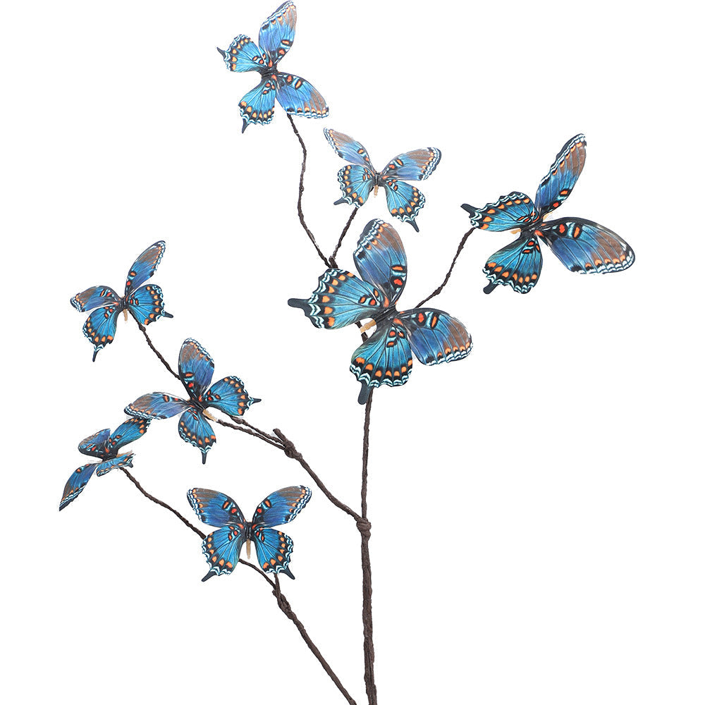 Decorative Wall Decoration with Butterflies | High & Bury