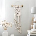 Decorative Wall Hanging Beige | High & Bury