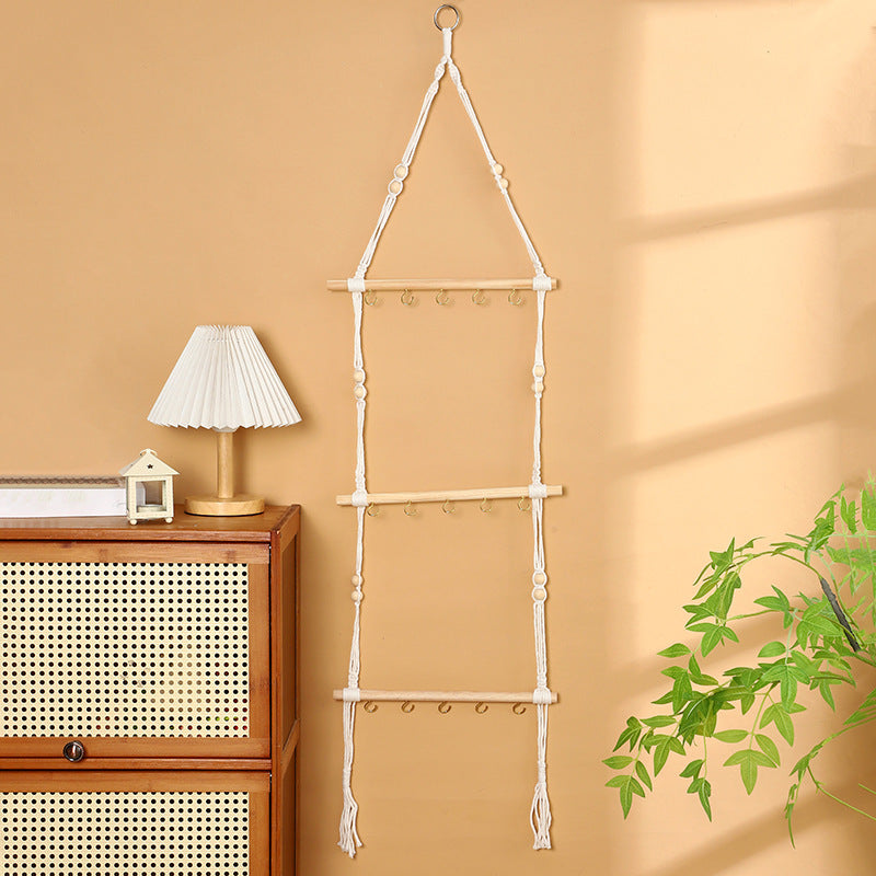 Decorative Wall Hanging Double Layer 14 Inch Tiered | High & Bury