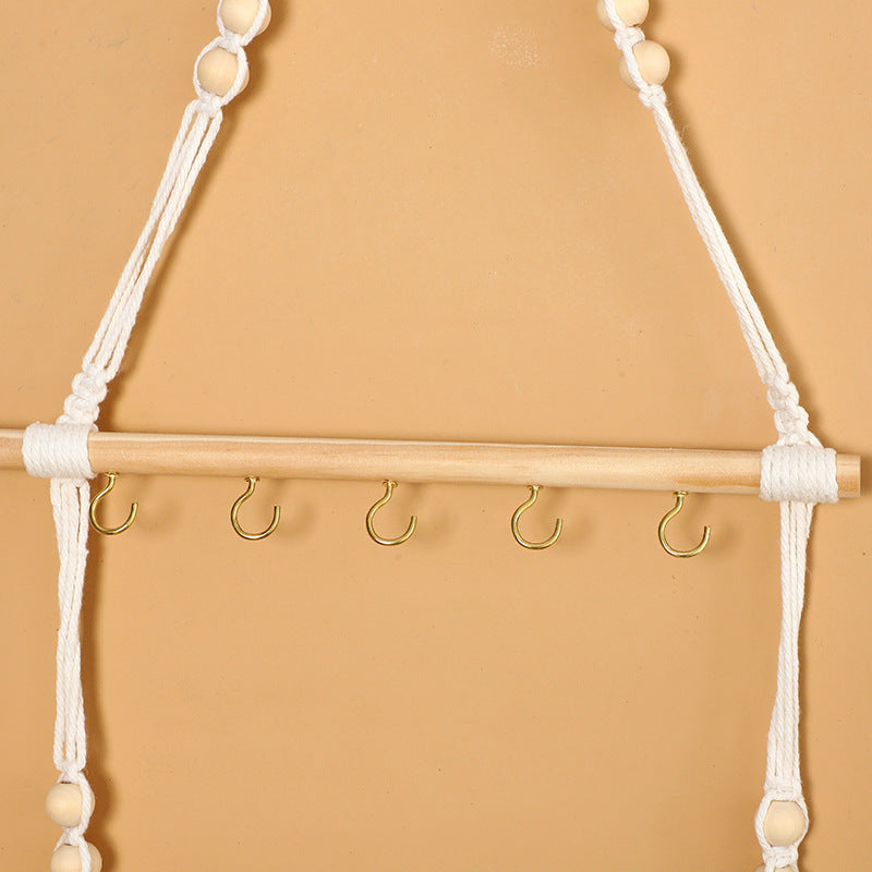 Decorative Wall Hanging Double Layer 14 Inch Tiered | High & Bury