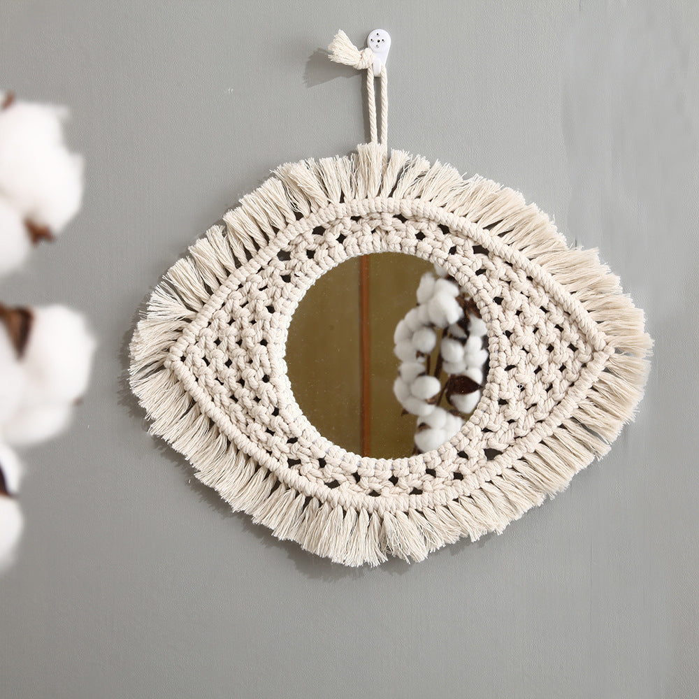 Decorative Wall Hanging No Eyes Mirror 8 | High & Bury
