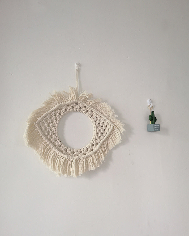 Decorative Wall Hanging No Eyes Mirror 8 | High & Bury