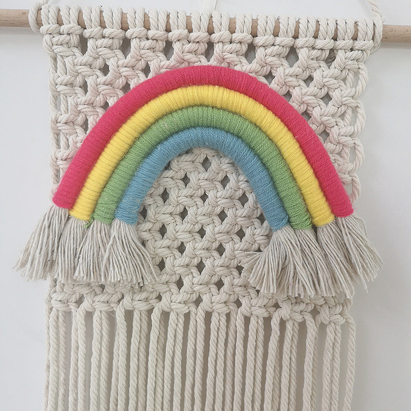Decorative Wall Hanging Off White 35 | High & Bury