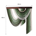 Decorative Wall Hanging Olive Green Gray | High & Bury