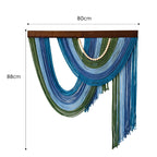 Decorative Wall Hanging Olive Green Gray | High & Bury